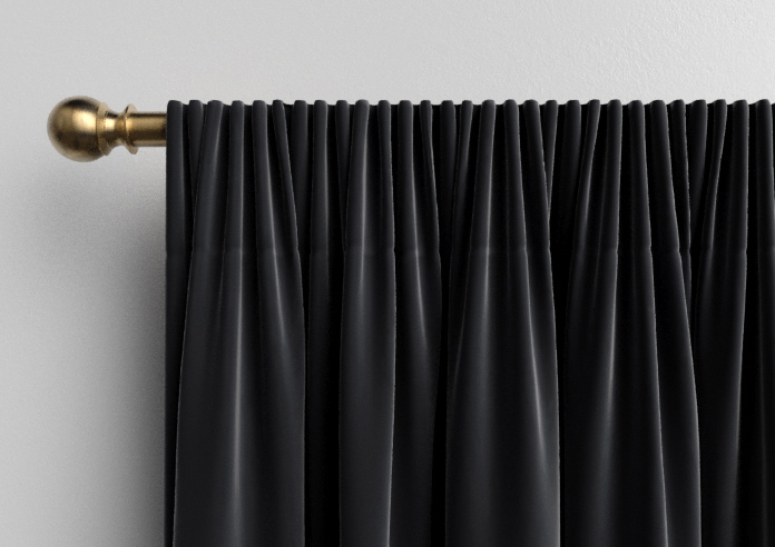 Luxe Velvet, Steel - Made to Measure Curtains - Image 9